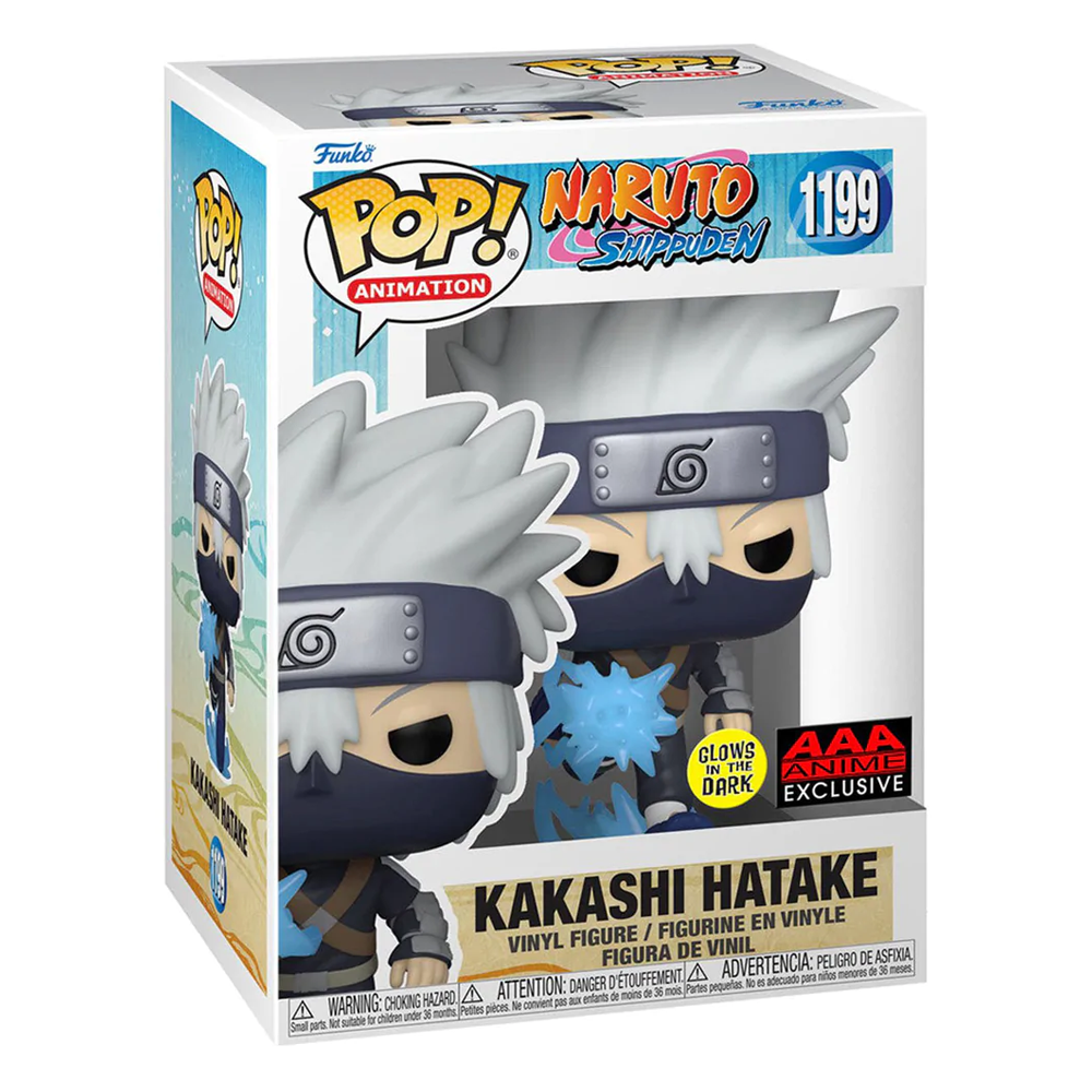 Funko POP! Naruto Shippuden - Kakashi Hatake Vinyl Figure #1199 AAA Anime Exclusive (ONLINE ORDER ONLY)
