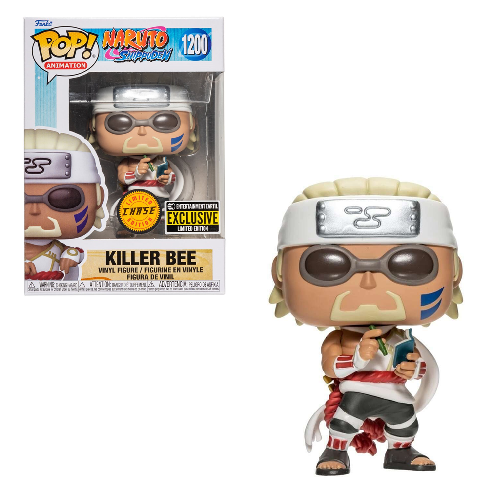 Funko POP! Naruto - Killer Bee Vinyl Figure #1200 Entertainment Earth Exclusive [READ DESCRIPTION] (ONLINE ORDER ONLY)