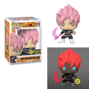 Funko POP! Dragon Ball Super - Super Saiyan Rose Goku Black (Glow in the Dark) Vinyl Figure #1279 Entertainment Earth Exclusive [READ DESCRIPTION] (ONLINE ORDER ONLY)