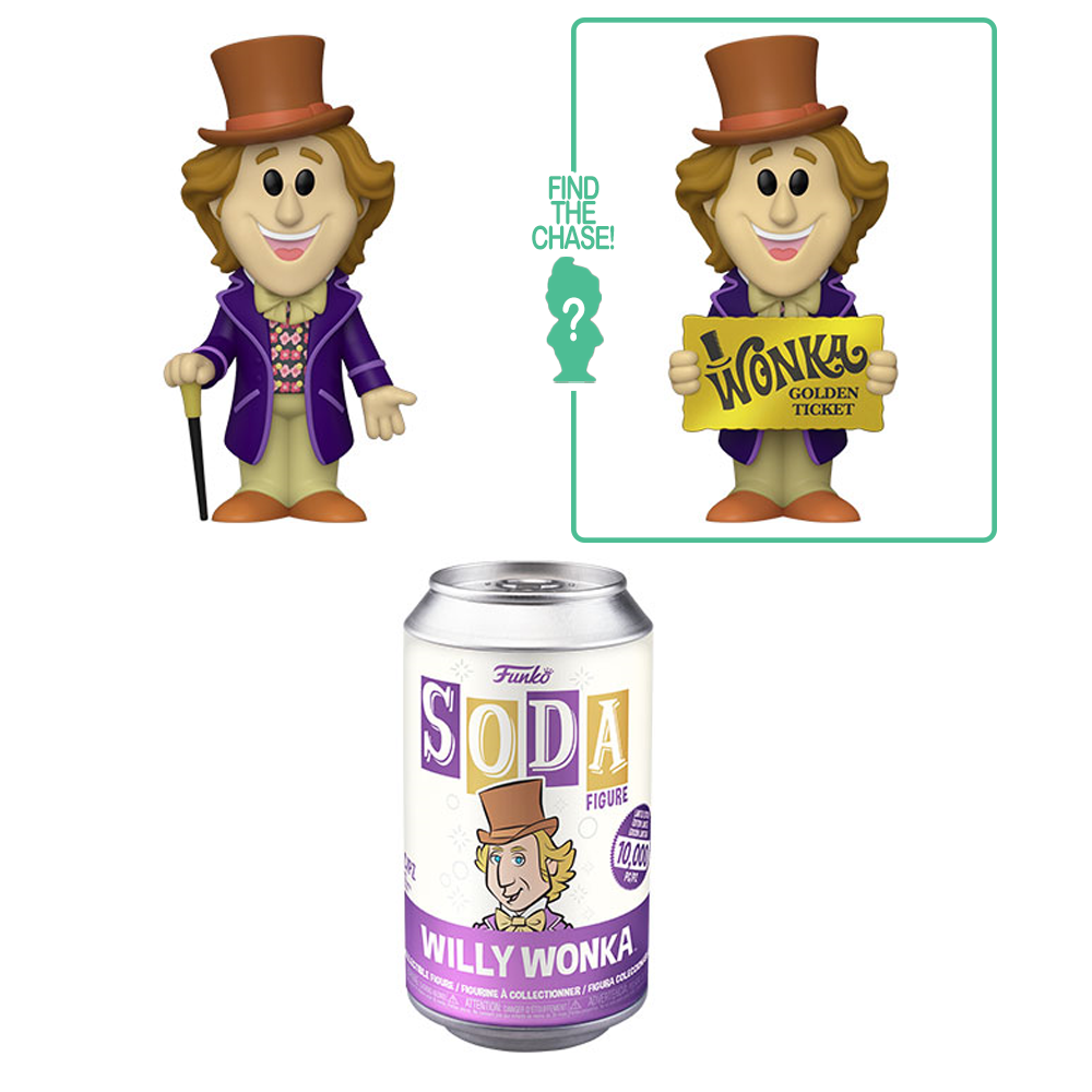 [PRE-ORDER] Funko Vinyl SODA: Willy Wonka Vinyl Figure (ONLINE ORDER ONLY)