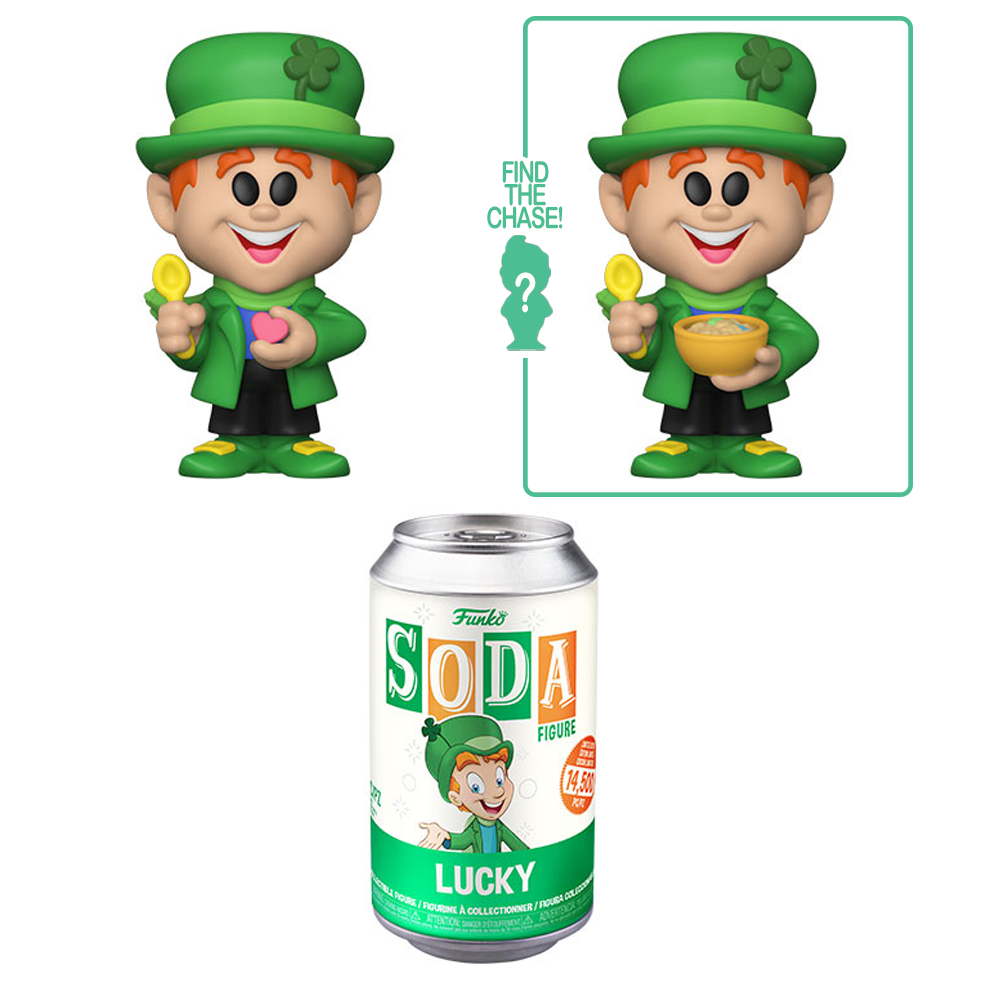 [PRE-ORDER] Funko Vinyl SODA: General Mills - Lucky Leprechaun Vinyl Figure (ONLINE ORDER ONLY)