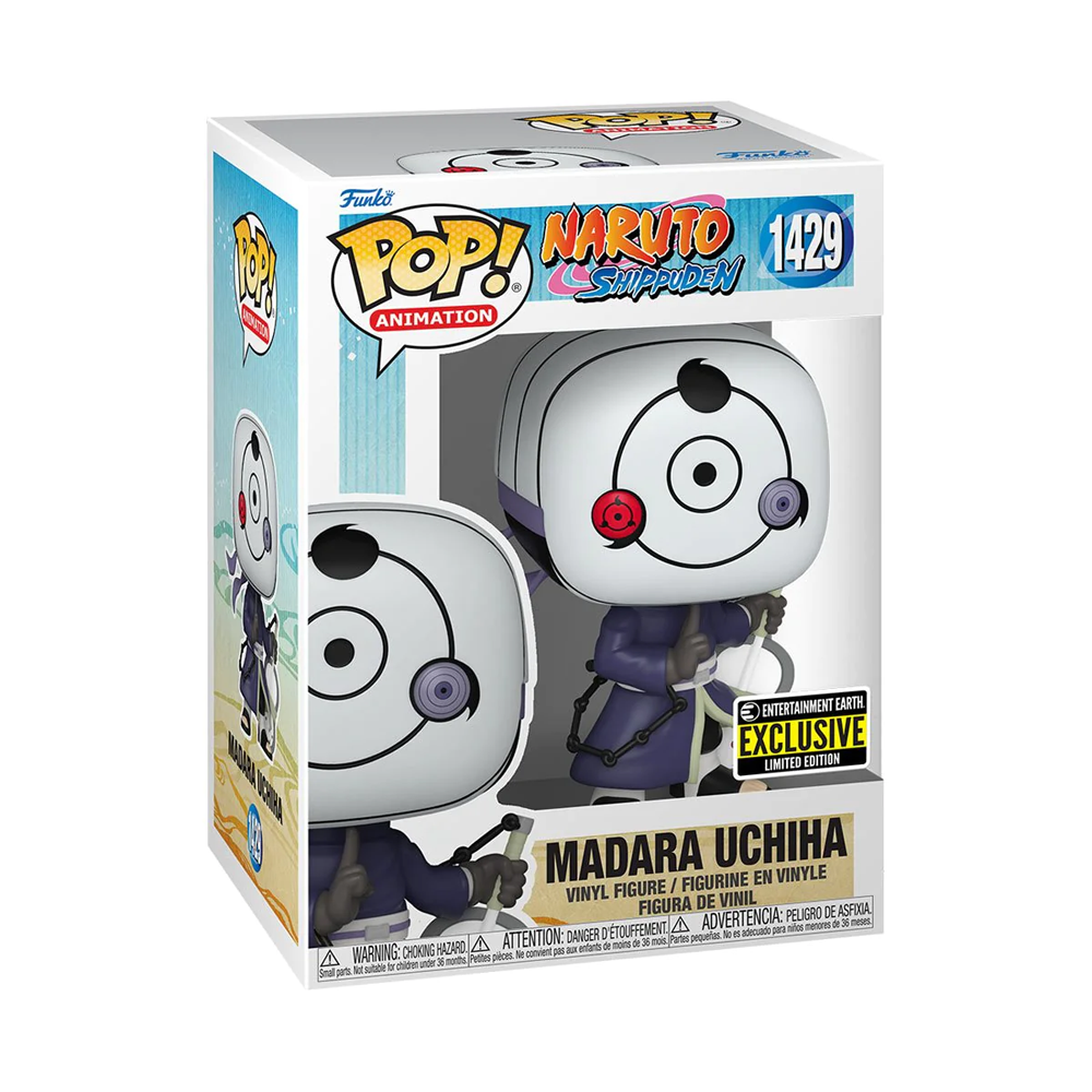 Funko POP! Naruto Shippuden - Madara Uchiha (Masked) Vinyl Figure #1429 Entertainment Earth Exclusive [READ DESCRIPTION] (ONLINE ORDER ONLY)