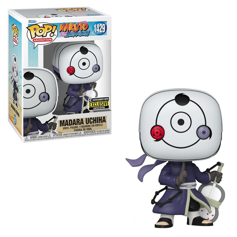 Funko POP! Naruto Shippuden - Madara Uchiha (Masked) Vinyl Figure #1429 Entertainment Earth Exclusive [READ DESCRIPTION] (ONLINE ORDER ONLY)