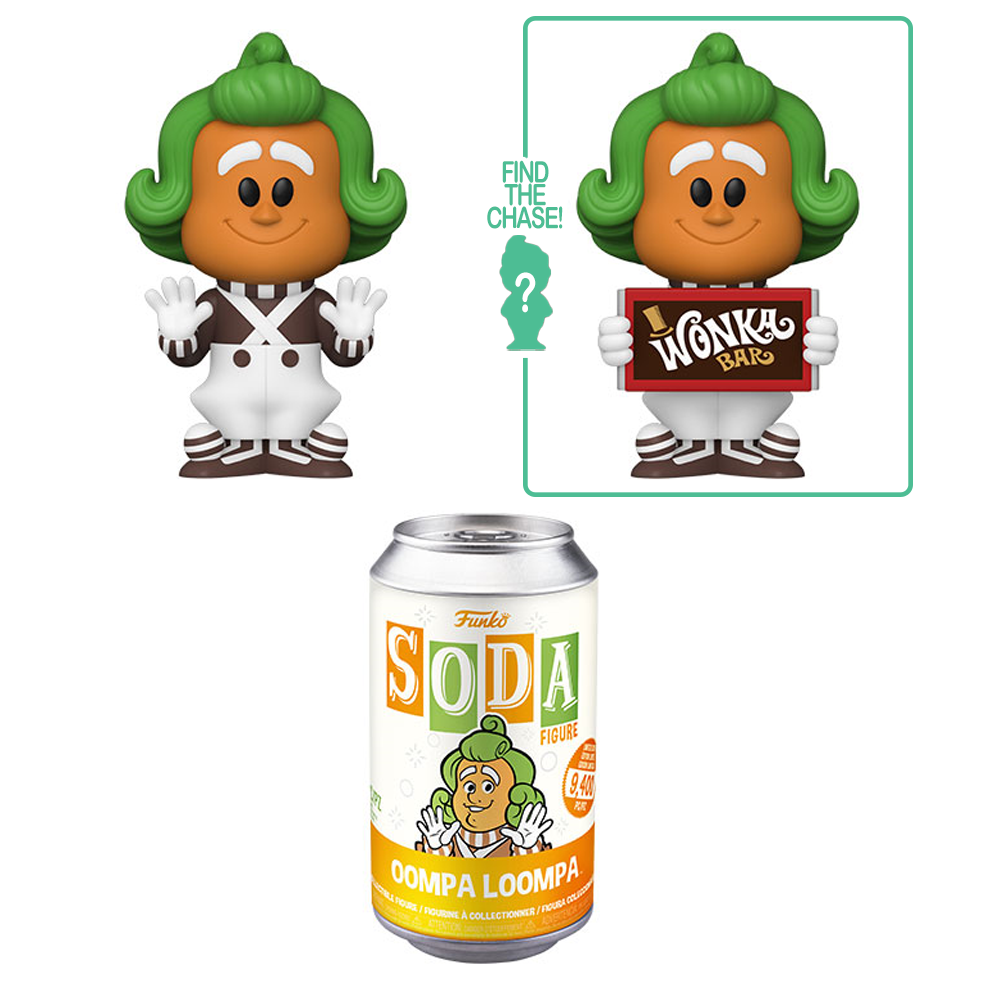 [PRE-ORDER] Funko Vinyl SODA: Willy Wonka - Oompa Loompa Vinyl Figure (ONLINE ORDER ONLY)