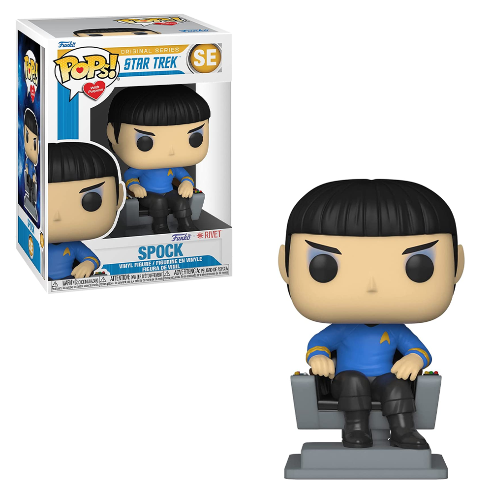 [PRE-ORDER] Funko POP! Star Trek: Pops! with Purpose: (Youth Trust) - Spock in Chair Vinyl Figure (ONLINE ORDER ONLY)