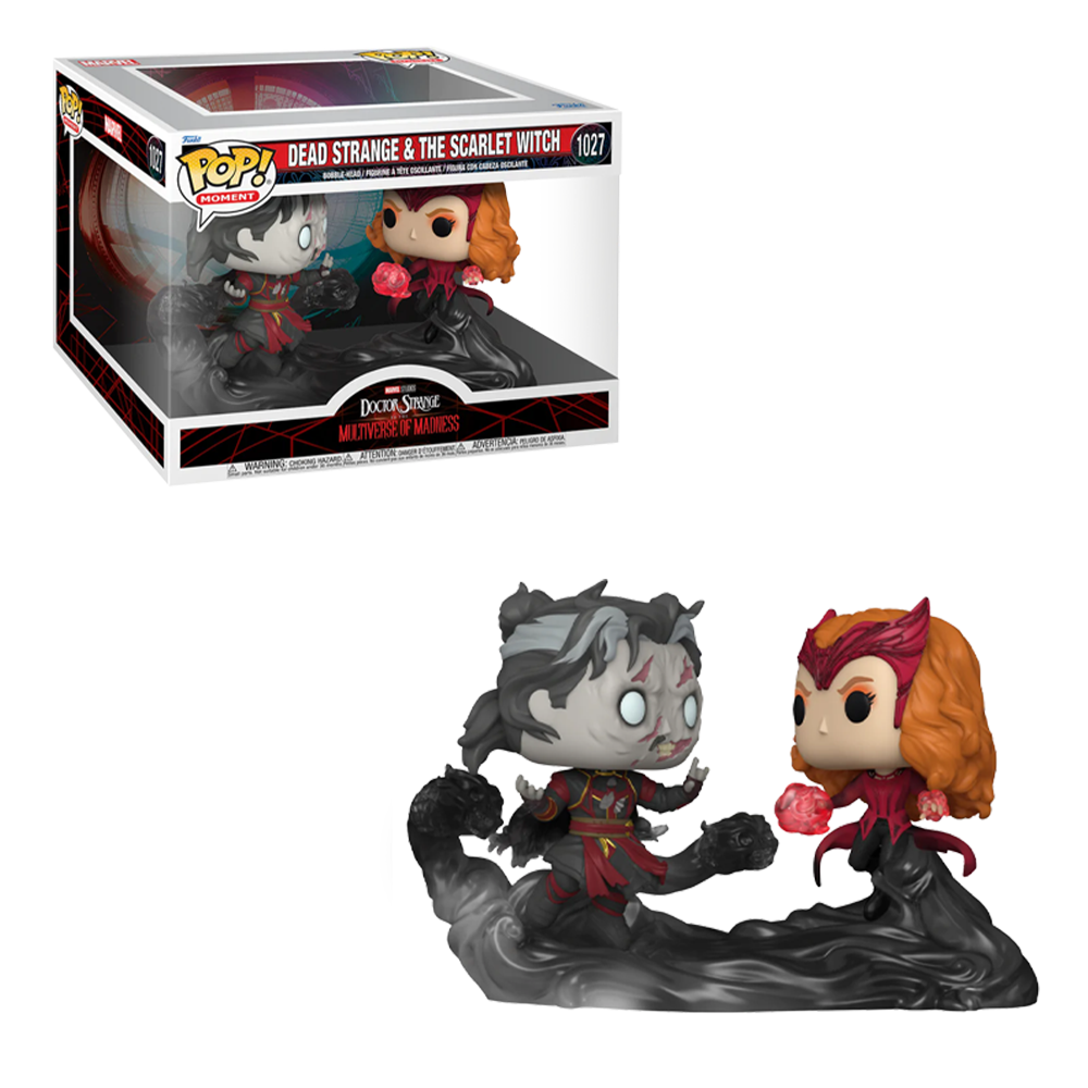 [PRE-ORDER] Funko POP Moment: Doctor Strange in the Multiverse of Madness - Stellar Vortex - Dead Strange + The Scarlet Witch Vinyl Figure #1027 (ONLINE ORDER ONLY)