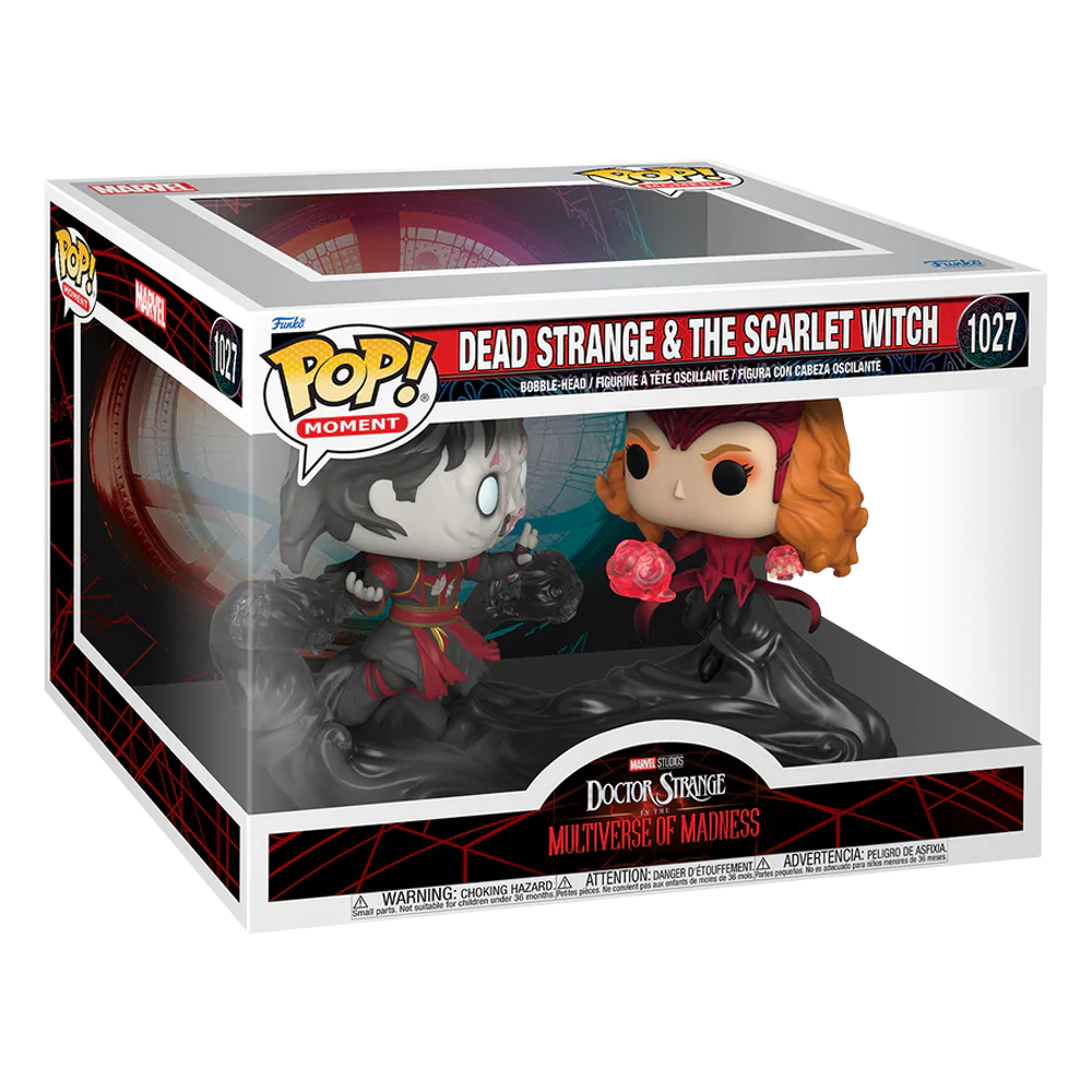 [PRE-ORDER] Funko POP Moment: Doctor Strange in the Multiverse of Madness - Stellar Vortex - Dead Strange + The Scarlet Witch Vinyl Figure #1027 (ONLINE ORDER ONLY)