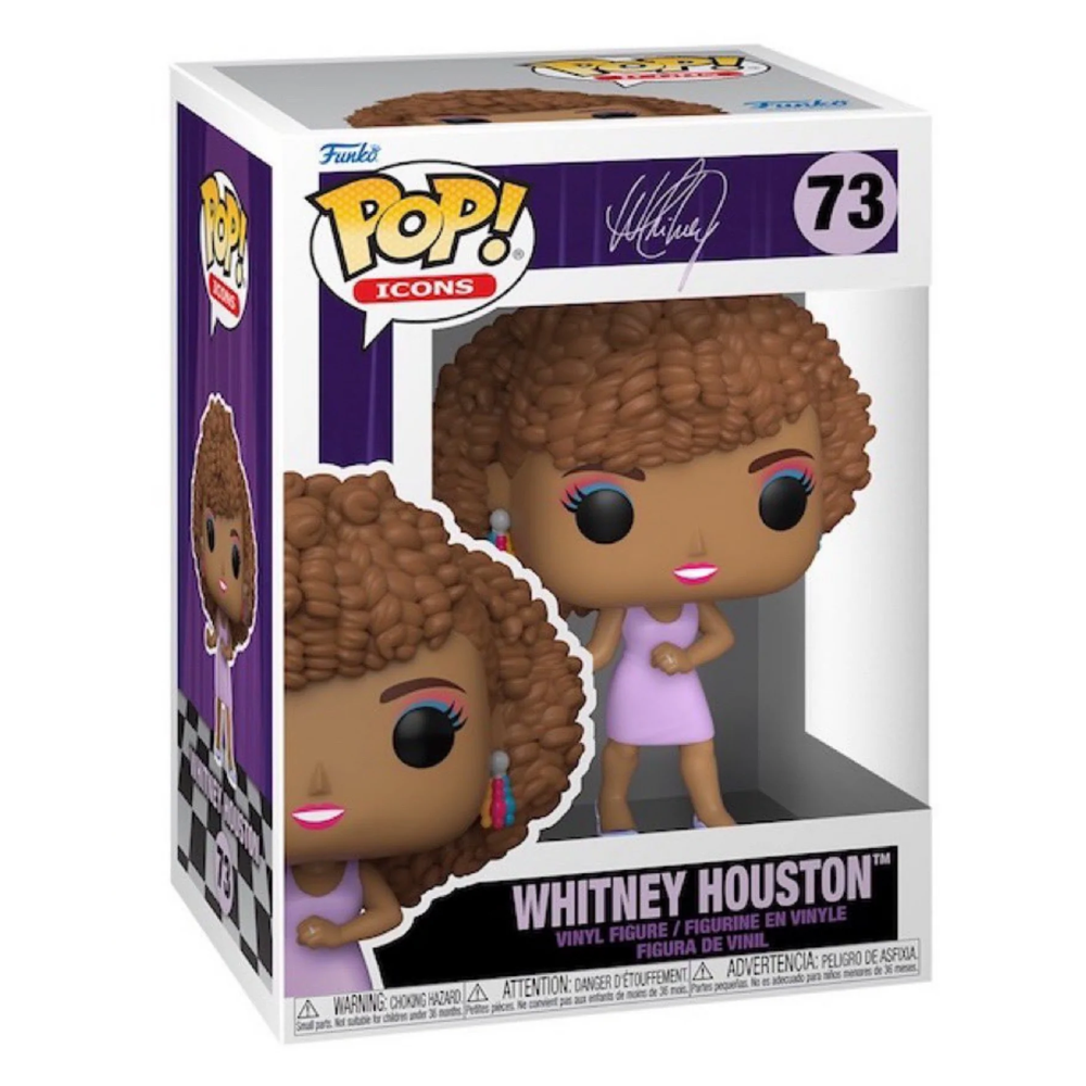 [PRE-ORDER] Funko POP! Icons - Whitney Houston Vinyl Figure #73 (ONLINE ORDER ONLY)