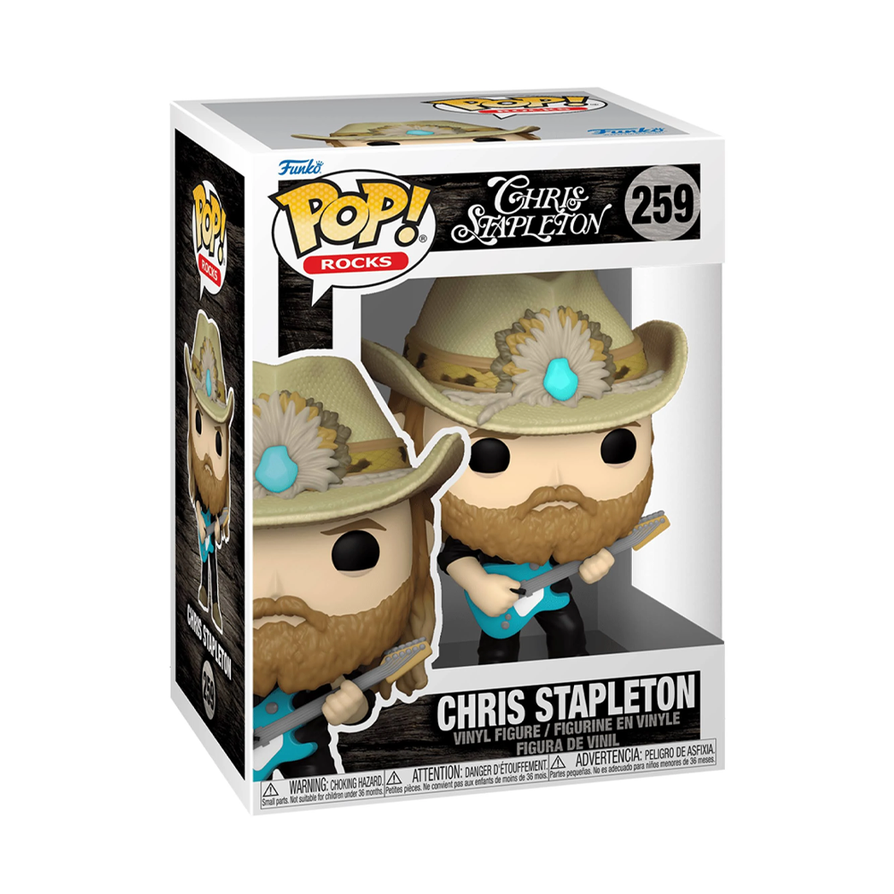[PRE-ORDER] Funko POP! Rocks - Chris Stapleton Vinyl Figure #259 (ONLINE ORDER ONLY)