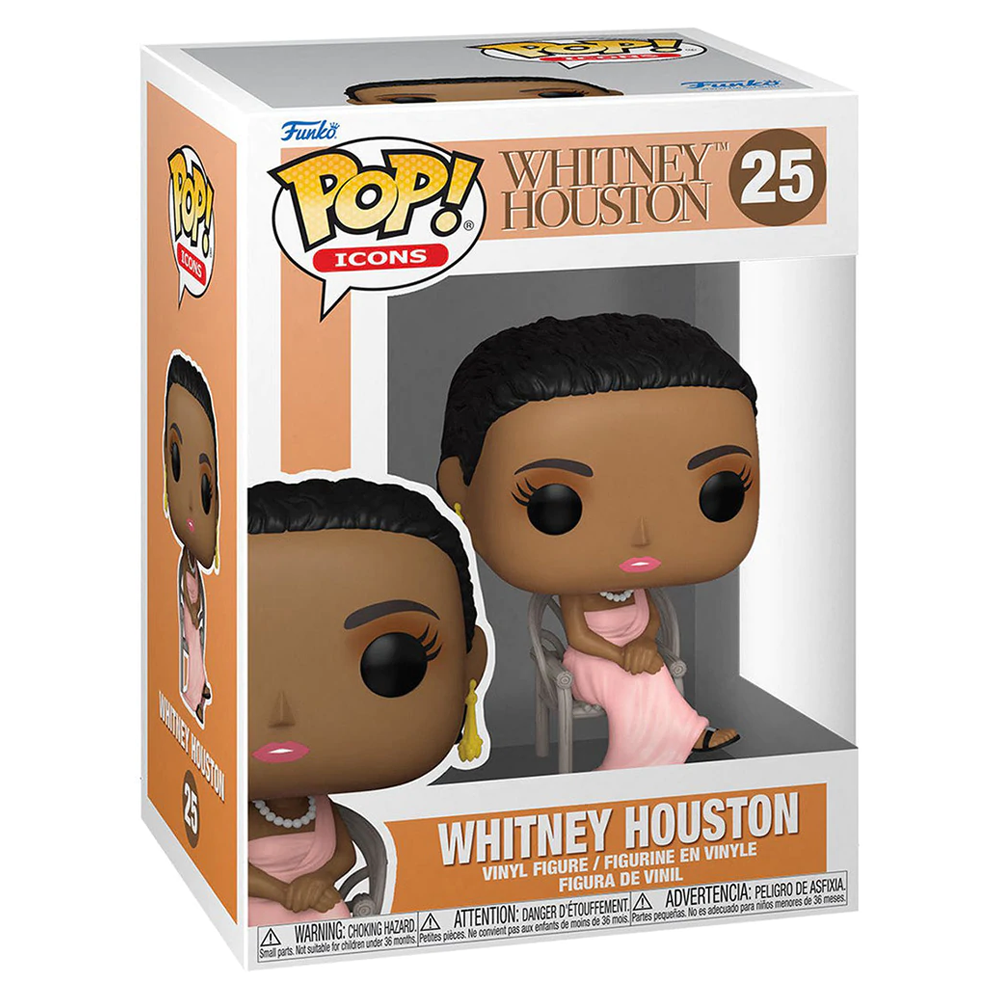 [PRE-ORDER] Funko POP! Icons - Whitney Houston Vinyl Figure #25 (ONLINE ORDER ONLY)