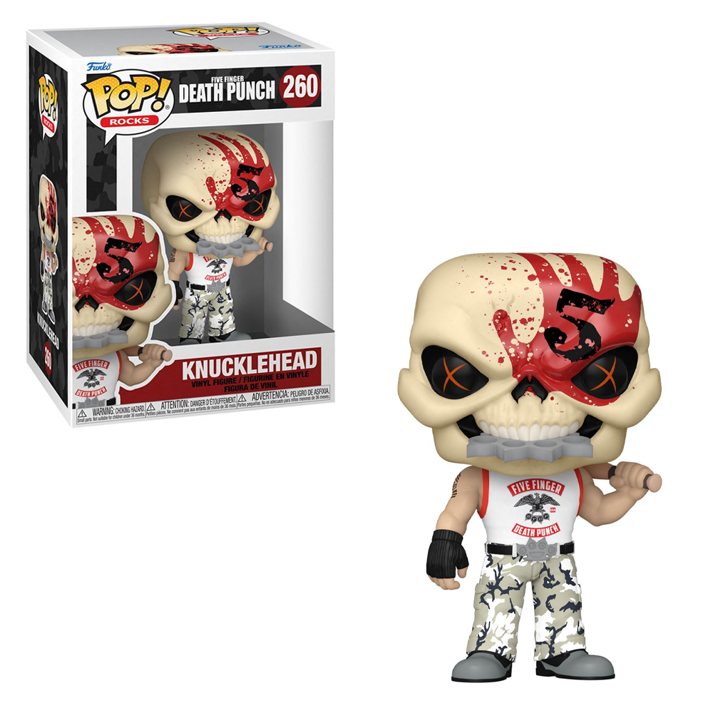 [PRE-ORDER] Funko POP! Five Finger Death Punch - Knucklehead Vinyl Figure #260 (ONLINE ORDER ONLY)