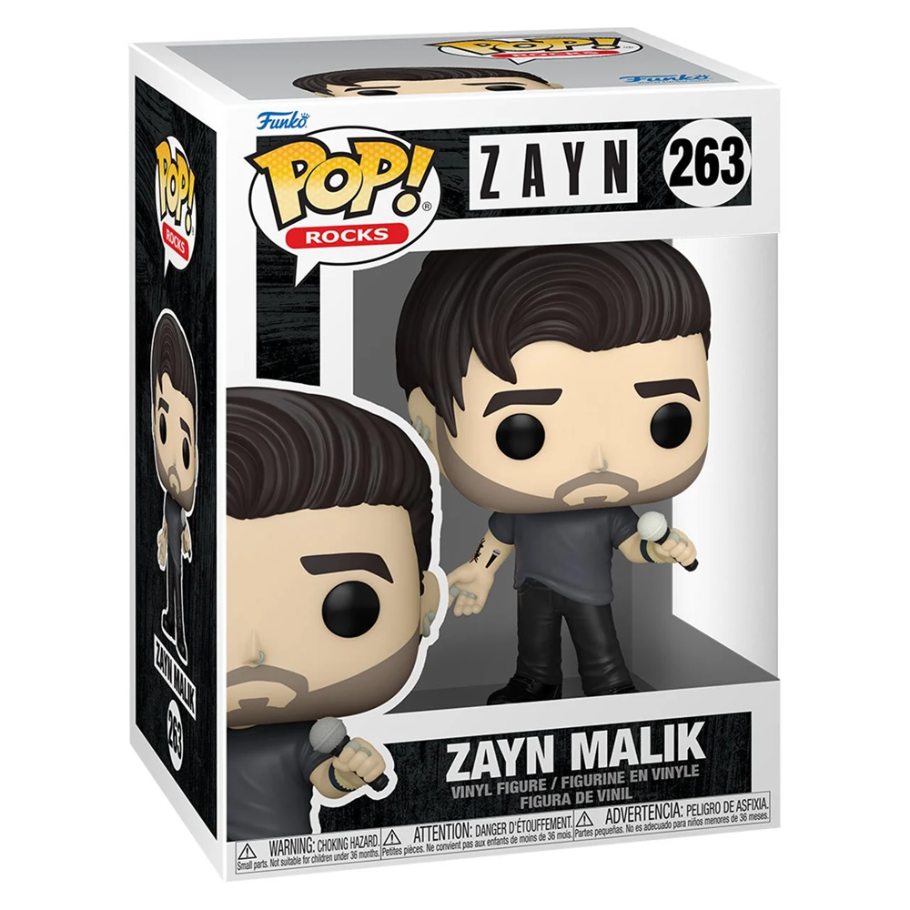 [PRE-ORDER] Funko POP! Rocks - Zayn Malik Vinyl Figure #263 (ONLINE ORDER ONLY)