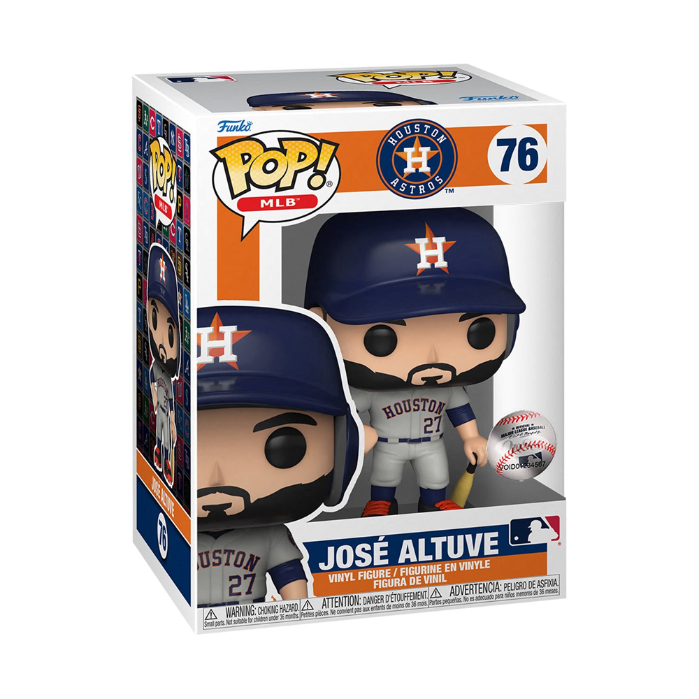 [PRE-ORDER] Funko POP! MLB: Astros - Jose Altuve (Away Jersey) Vinyl Figure #76 (ONLINE ORDER ONLY)