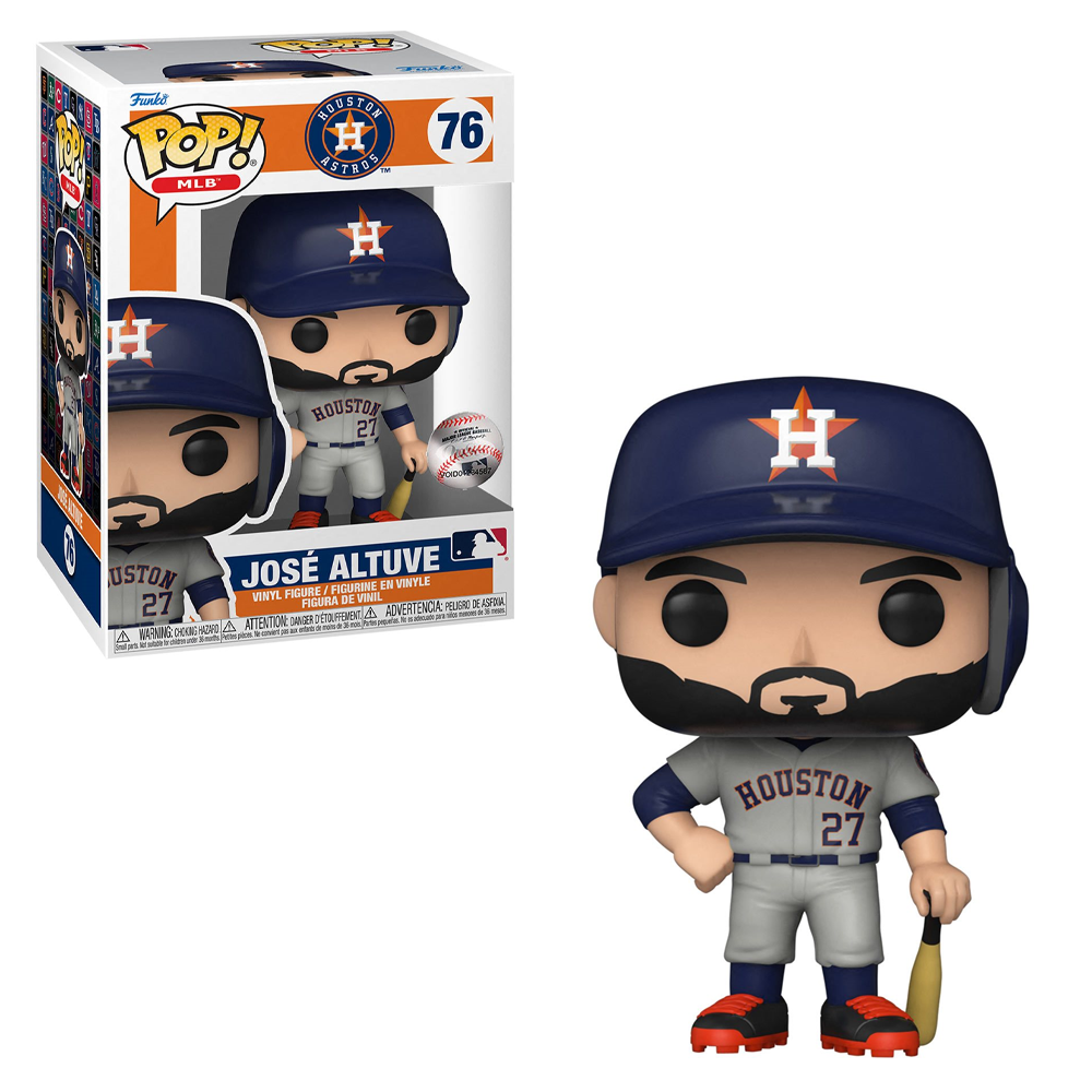 [PRE-ORDER] Funko POP! MLB: Astros - Jose Altuve (Away Jersey) Vinyl Figure #76 (ONLINE ORDER ONLY)