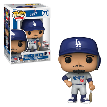 [PRE-ORDER] Funko POP! MLB: Dodgers - Mookie Betts (Alternate Jersey) Vinyl Figure #77 (ONLINE ORDER ONLY)