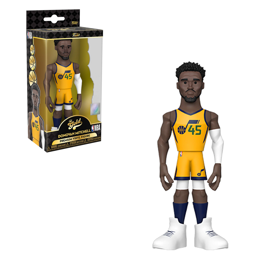 [PRE-ORDER] Funko Vinyl GOLD: NBA: Jazz - Donovan Mitchell (City Edition '21) 5-Inch Vinyl Figure (ONLINE ORDER ONLY)