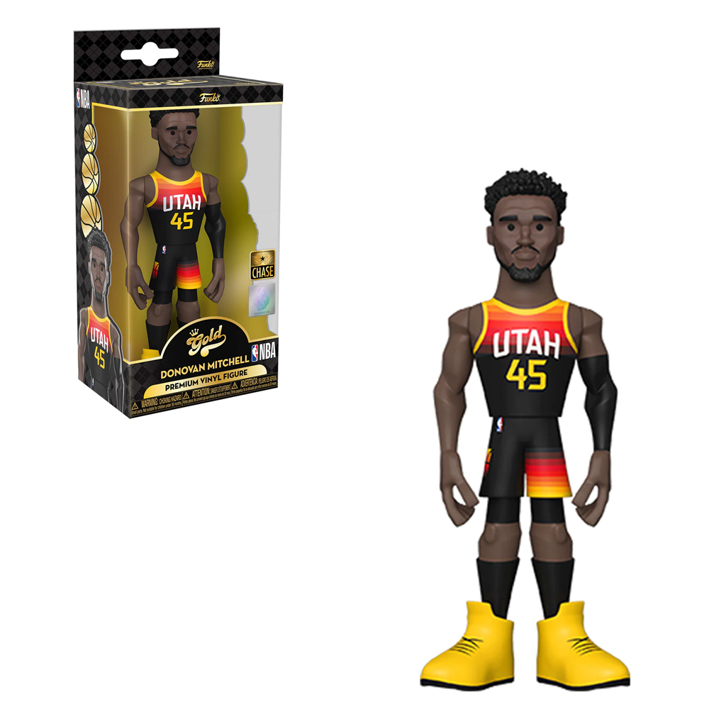 [PRE-ORDER] Funko Vinyl GOLD: NBA: Jazz - Donovan Mitchell (City Edition '21) 5-Inch Vinyl Figure (ONLINE ORDER ONLY)