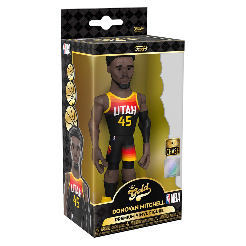 [PRE-ORDER] Funko Vinyl GOLD: NBA: Jazz - Donovan Mitchell (City Edition '21) 5-Inch Vinyl Figure (ONLINE ORDER ONLY)