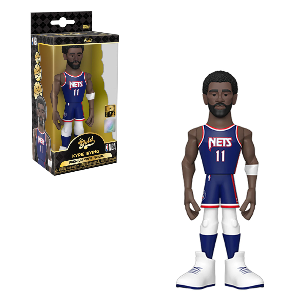 Funko Vinyl GOLD: NBA: Nets - Kyrie Irving (City Edition '21) 5-Inch Vinyl Figure (ONLINE ORDER ONLY)