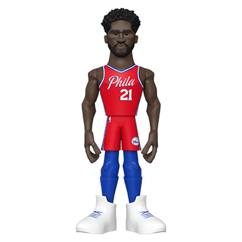 [PRE-ORDER] Funko Vinyl GOLD: Sixers - Joel Embiid (City Edition '21) 5-Inch Vinyl Figure (ONLINE ORDER ONLY)