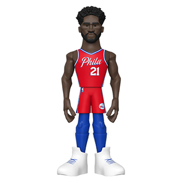 [PRE-ORDER] Funko Vinyl GOLD: Sixers - Joel Embiid (City Edition '21) 5-Inch Vinyl Figure (ONLINE ORDER ONLY)