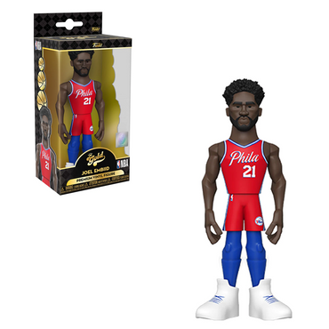 [PRE-ORDER] Funko Vinyl GOLD: Sixers - Joel Embiid (City Edition '21) 5-Inch Vinyl Figure (ONLINE ORDER ONLY)