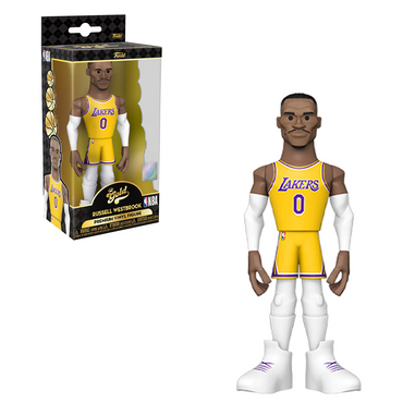 [PRE-ORDER] Funko Vinyl GOLD: NBA: Lakers - Russell Westbrook (City Edition '21) 5-Inch Vinyl Figure (ONLINE ORDER ONLY)