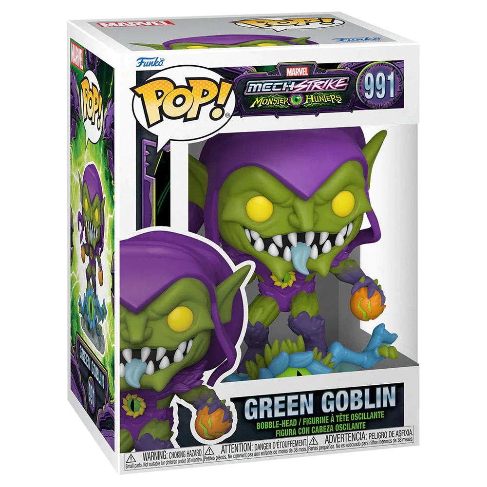 [PRE-ORDER] Funko POP! Mech Strike: Monster Hunters - Green Goblin Vinyl Figure #991 (ONLINE ORDER ONLY)