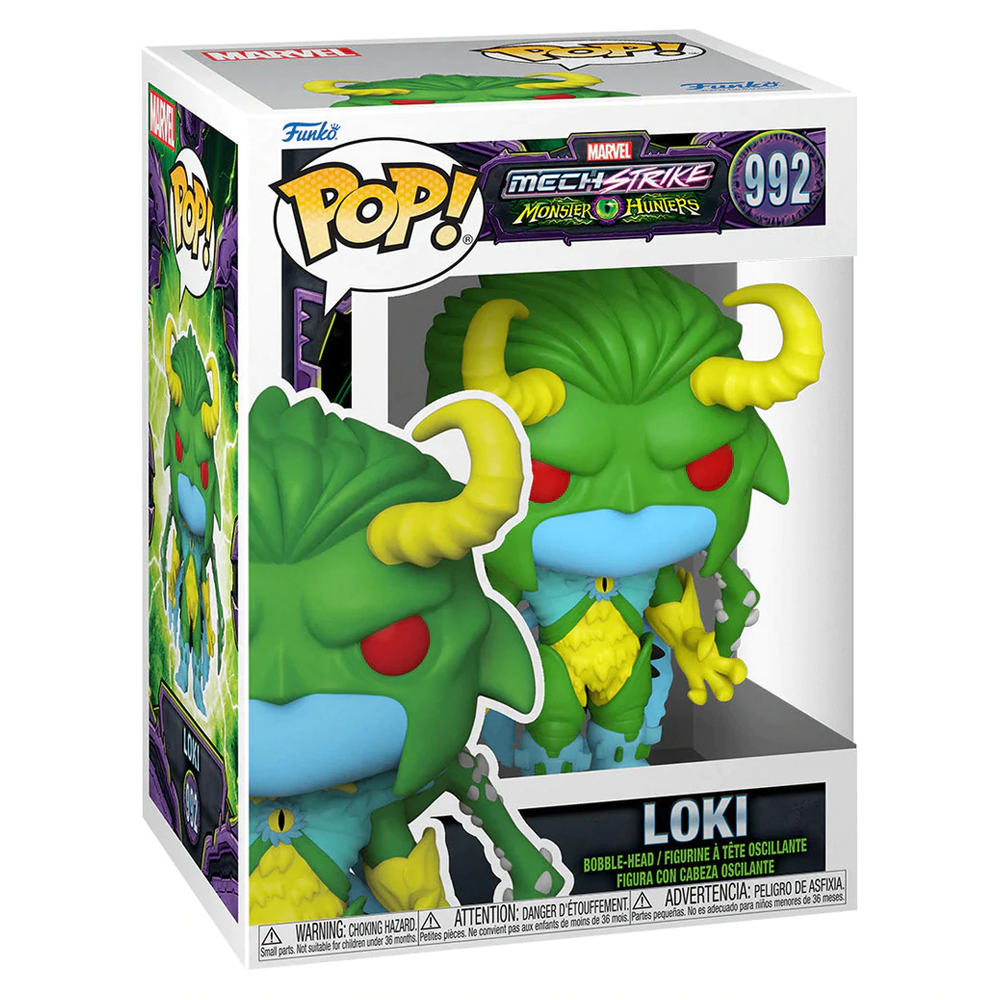 [PRE-ORDER] Funko POP! Mech Strike: Monster Hunters - Loki Vinyl Figure #992 (ONLINE ORDER ONLY)