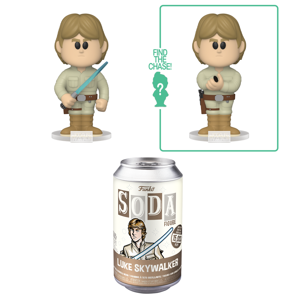 [PRE-ORDER] Funko Vinyl SODA: Star Wars - Luke Skywalker Vinyl Figure (ONLINE ORDER ONLY)