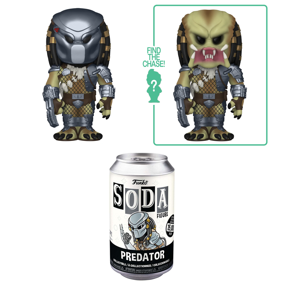 [PRE-ORDER] Funko Vinyl SODA: Predator - Predator Vinyl Figure (ONLINE ORDER ONLY)