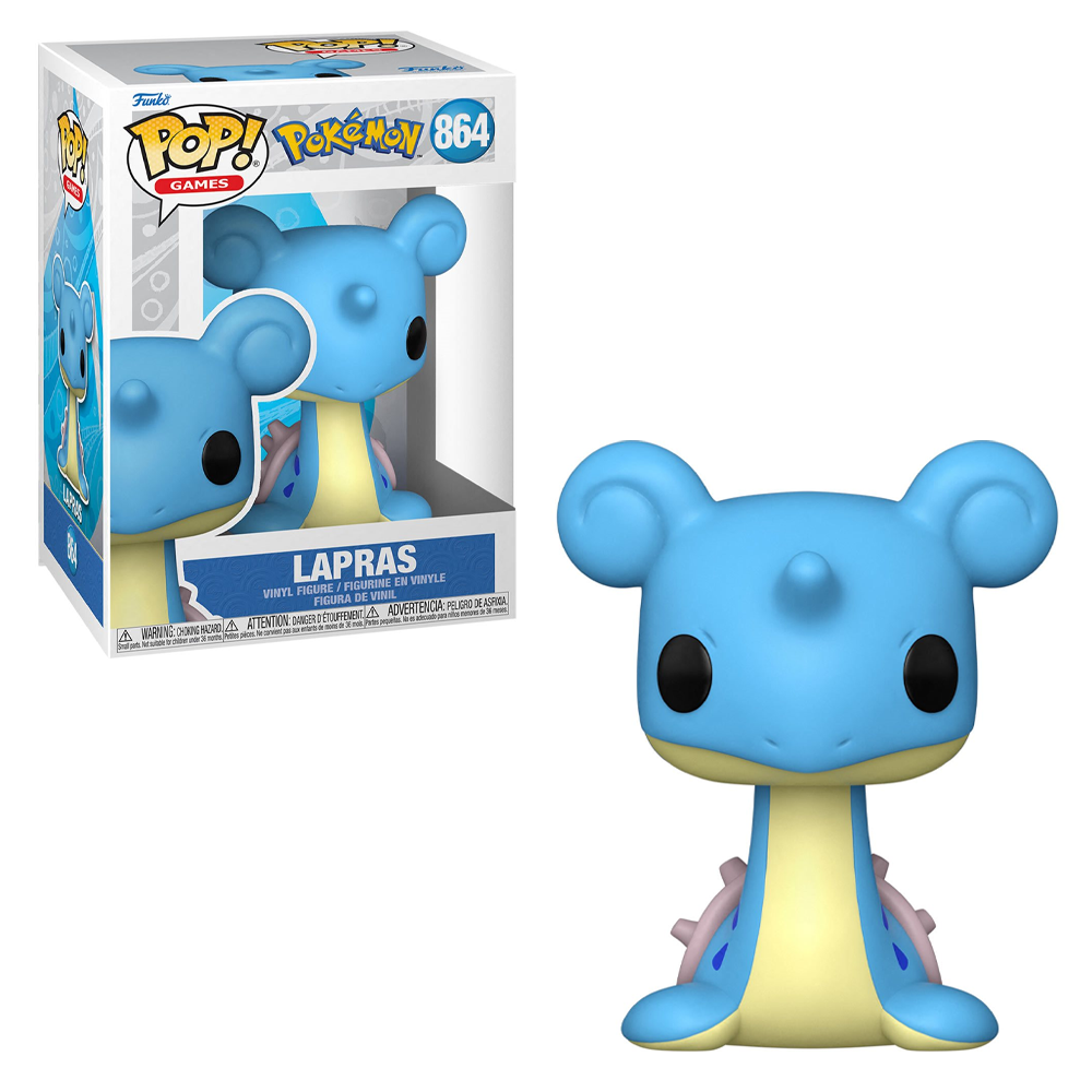 Funko POP! Pokemon - Lapras Vinyl Figure #864 (ONLINE ORDER ONLY)