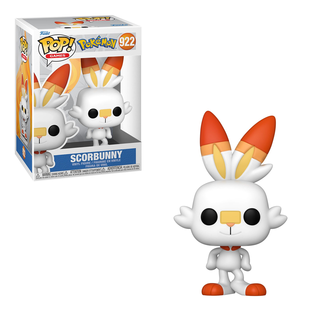 [PRE-ORDER] Funko POP! Pokemon - Scorbunny Vinyl Figure #922 (ONLINE ORDER ONLY)