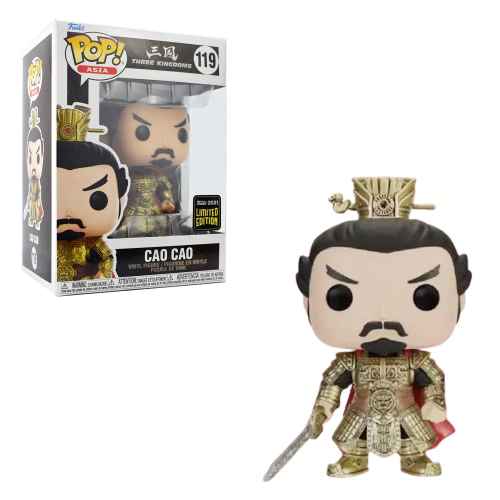 Funko POP! Three Kingdoms - Cao Cao Vinyl Figure #119 China Exhibition Exclusive [READ DESCRIPTION] (ONLINE ORDER ONLY)