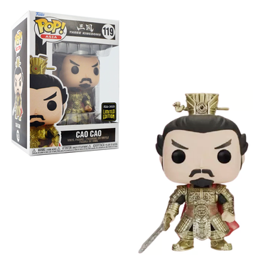 Funko POP! Three Kingdoms - Cao Cao Vinyl Figure #119 China Exhibition Exclusive [READ DESCRIPTION] (ONLINE ORDER ONLY)