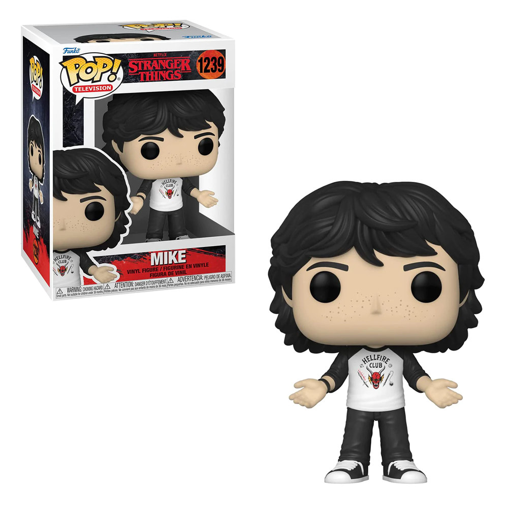 [PRE-ORDER] Funko POP! Stranger Things S4 - Mike Wheeler Vinyl Figure #1239 (ONLINE ORDER ONLY)
