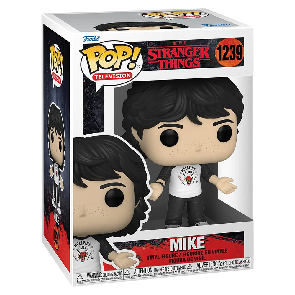 [PRE-ORDER] Funko POP! Stranger Things S4 - Mike Wheeler Vinyl Figure #1239 (ONLINE ORDER ONLY)