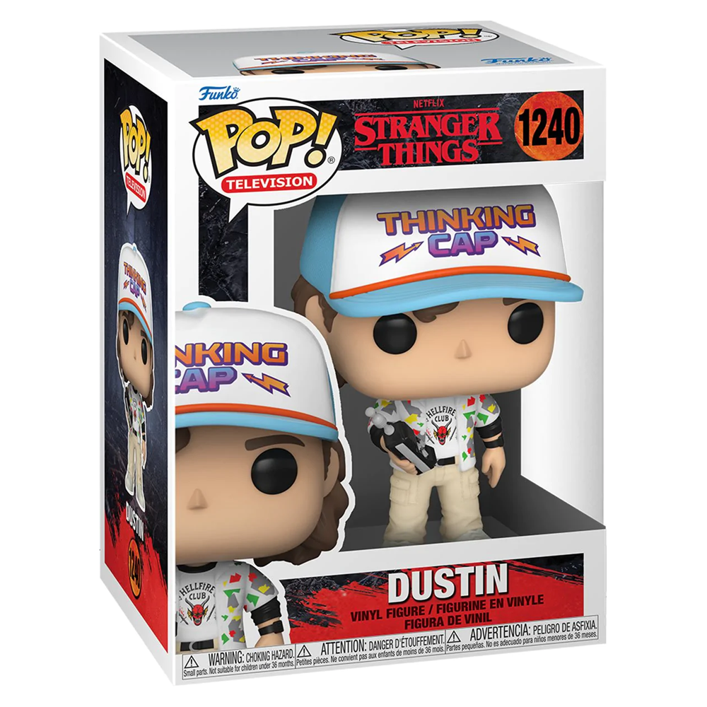 [PRE-ORDER] Funko POP! Stranger Things S4 - Dustin Henderson Vinyl Figure #1240 (ONLINE ORDER ONLY)