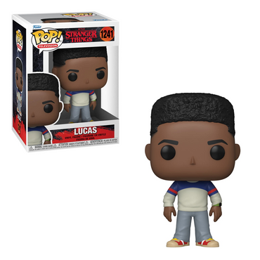 [PRE-ORDER] Funko POP! Stranger Things S4 - Lucas Sinclair Vinyl Figure #1241 (ONLINE ORDER ONLY)