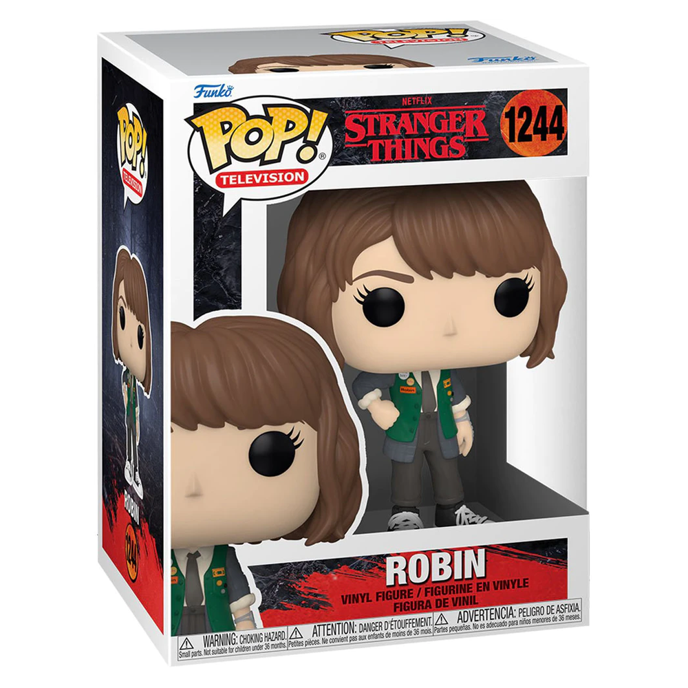 [PRE-ORDER] Funko POP! Stranger Things S4 - Robin Vinyl Figure #1244 (ONLINE ORDER ONLY)