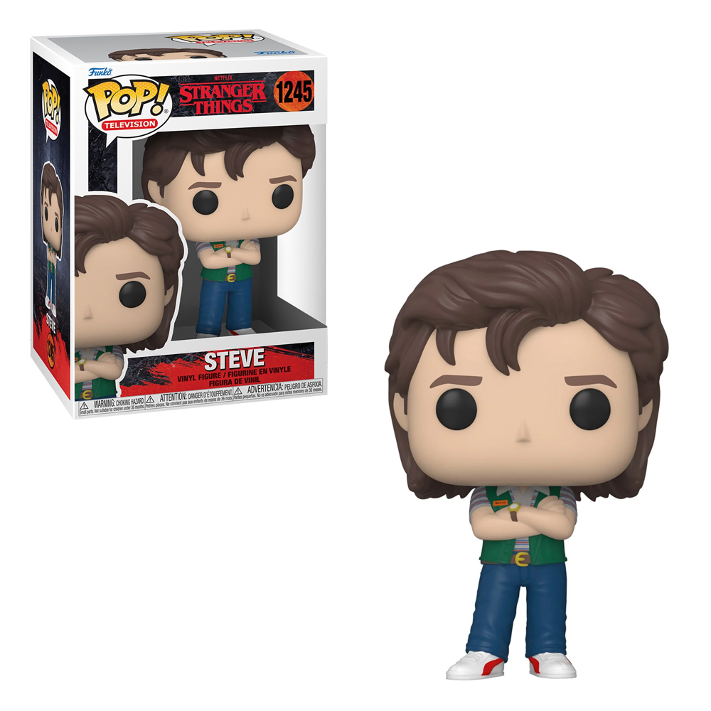 [PRE-ORDER] Funko POP! Stranger Things S4 -Steve Harrington Vinyl Figure #1245 (ONLINE ORDER ONLY)