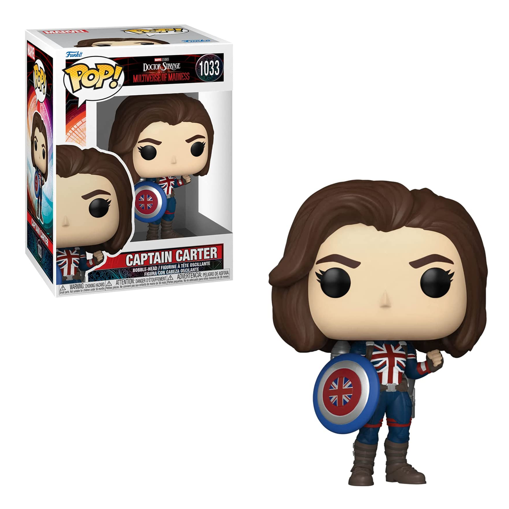[PRE-ORDER] Funko POP! Doctor Strange in the Multiverse of Madness - Captain Carter Vinyl Figure #1033 (ONLINE ORDER ONLY)