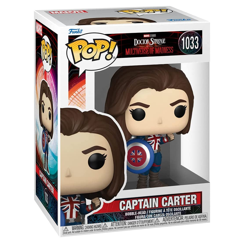 [PRE-ORDER] Funko POP! Doctor Strange in the Multiverse of Madness - Captain Carter Vinyl Figure #1033 (ONLINE ORDER ONLY)