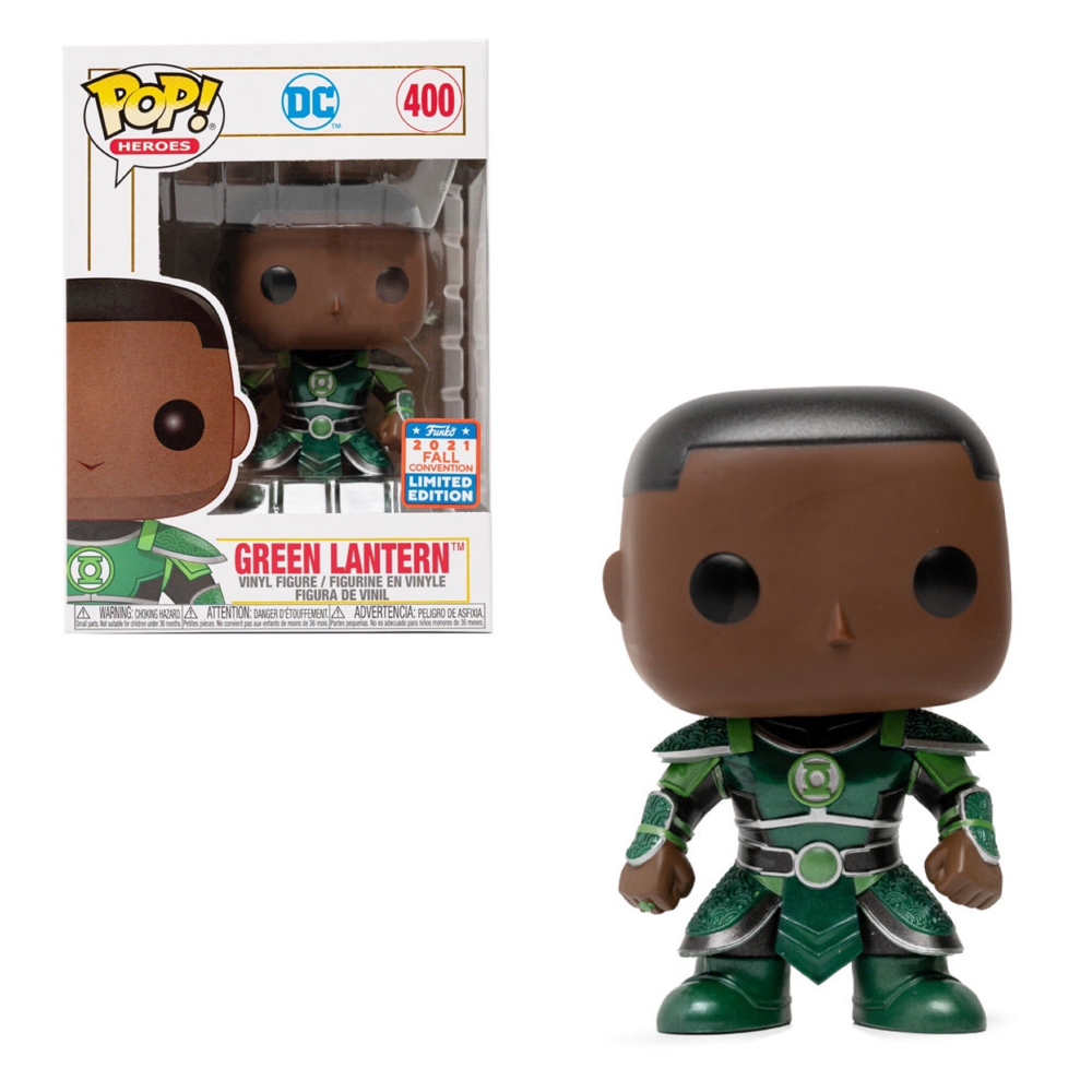 Funko POP! DC Heroes Imperial Palace - Green Lantern (Metallic) Vinyl Figure #400 2021 Fall Convention Exclusive (ONLINE ORDER ONLY)