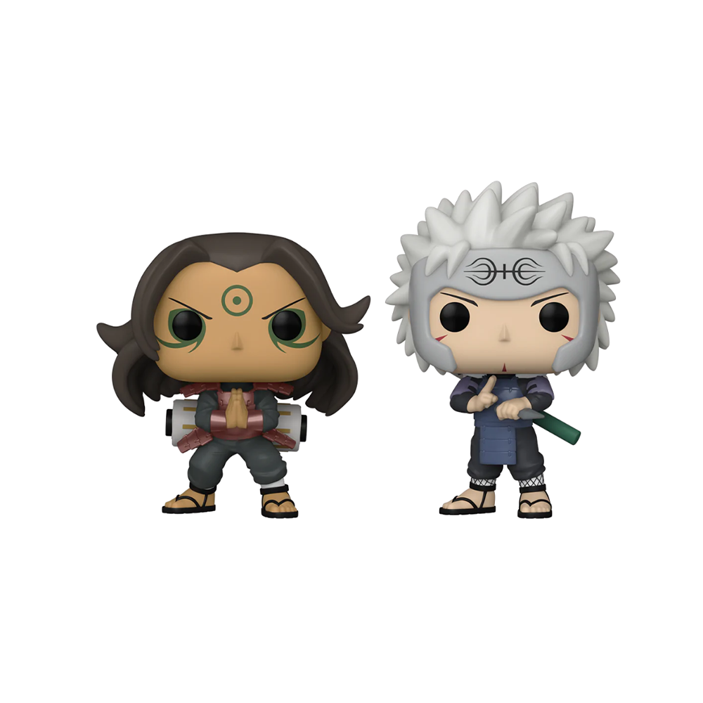 Funko POP! Naruto Shippuden - Hashirama and Tobirama 2-Pack Vinyl Figure Alliance Entertainment Exclusive [READ DESCRIPTION] (ONLINE ORDER ONLY)