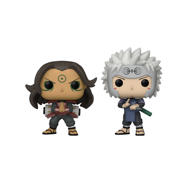 Funko POP! Naruto Shippuden - Hashirama and Tobirama 2-Pack Vinyl Figure Alliance Entertainment Exclusive [READ DESCRIPTION] (ONLINE ORDER ONLY)
