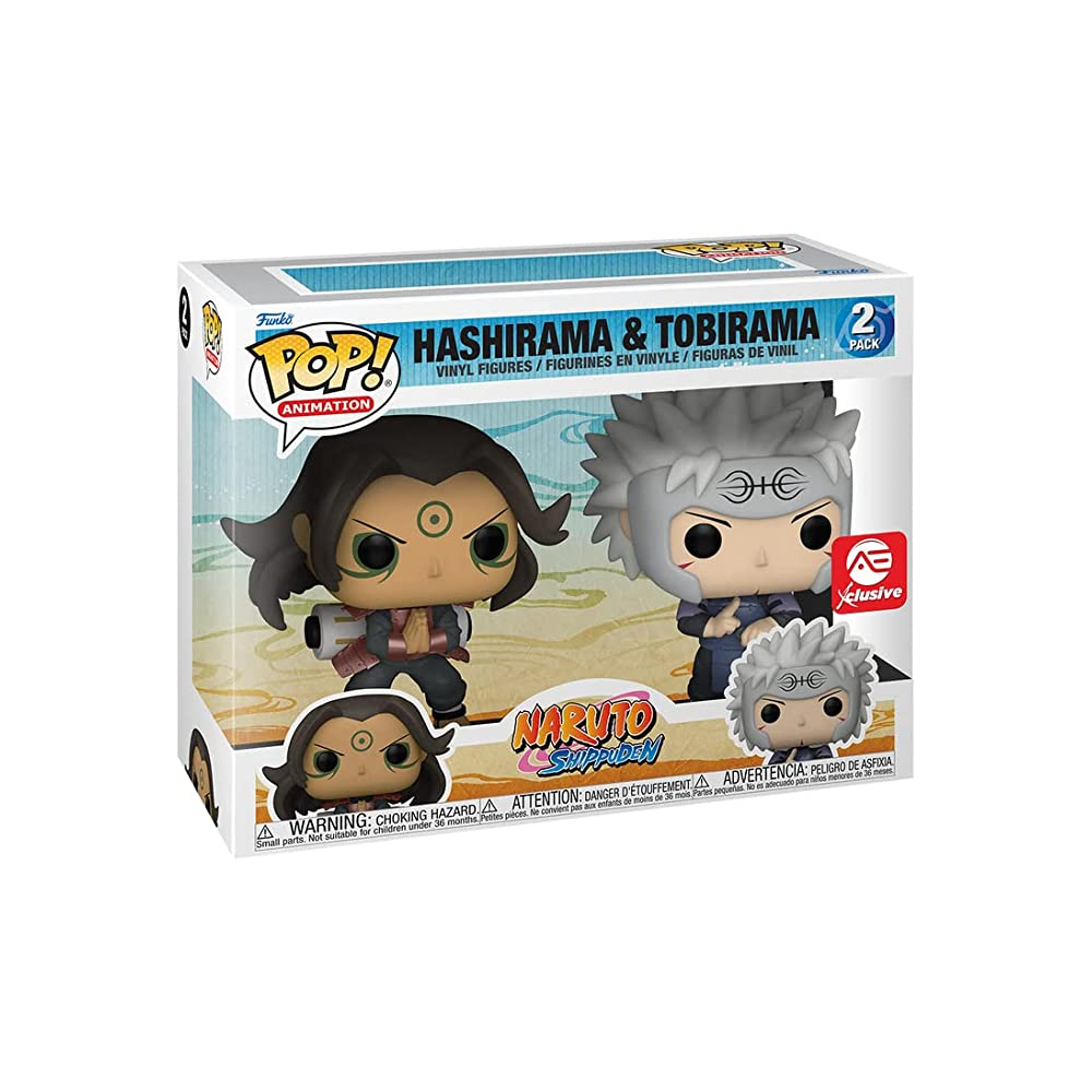 Funko POP! Naruto Shippuden - Hashirama and Tobirama 2-Pack Vinyl Figure Alliance Entertainment Exclusive [READ DESCRIPTION] (ONLINE ORDER ONLY)
