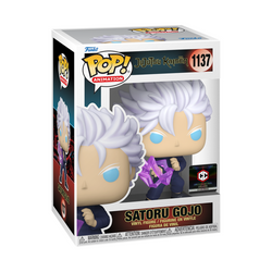Funko POP! Jujutsu Kaisen - Satoru Gojo (Unmasked with Hollow Purple) Vinyl Figure #1137 Chalice Exclusive [READ DESCRIPTION] (ONLINE ORDER ONLY)