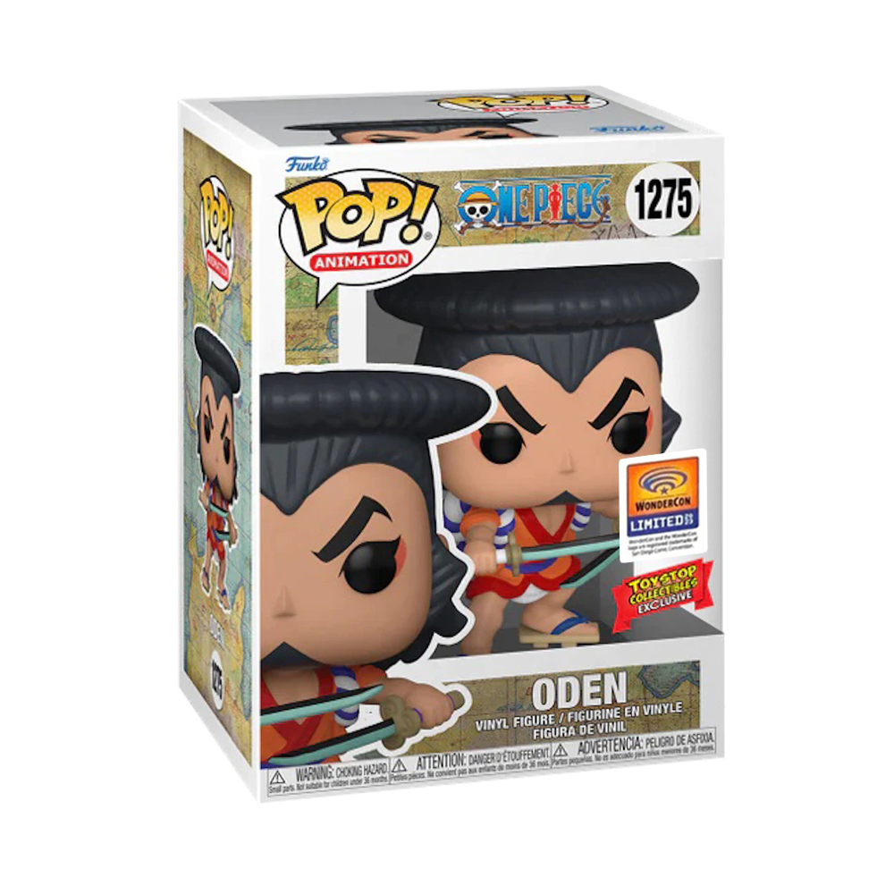 Funko POP! One Piece - Oden Vinyl Figure #1275 ToyStop WonderCon Exclusive [READ DESCRIPTION] (ONLINE ORDER ONLY)