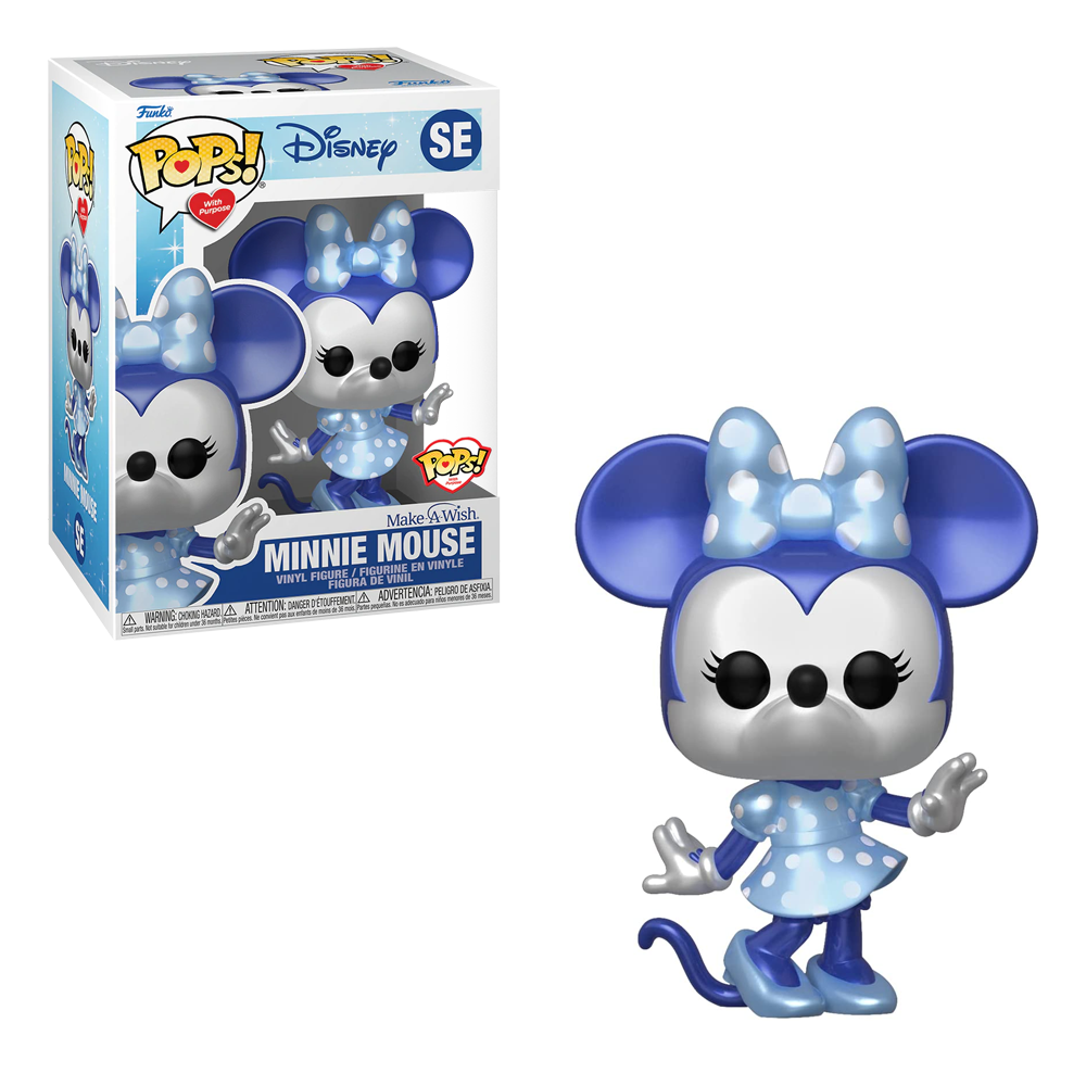 Funko POP! Make A Wish - Minnie Mouse (Metallic) Vinyl Figure (ONLINE ORDER ONLY)